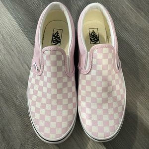 Pink Vans - Fit Like a Women’s size 8.5